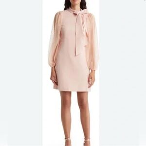 Vince Camuto Soft Pink Long Sleeve Dress
